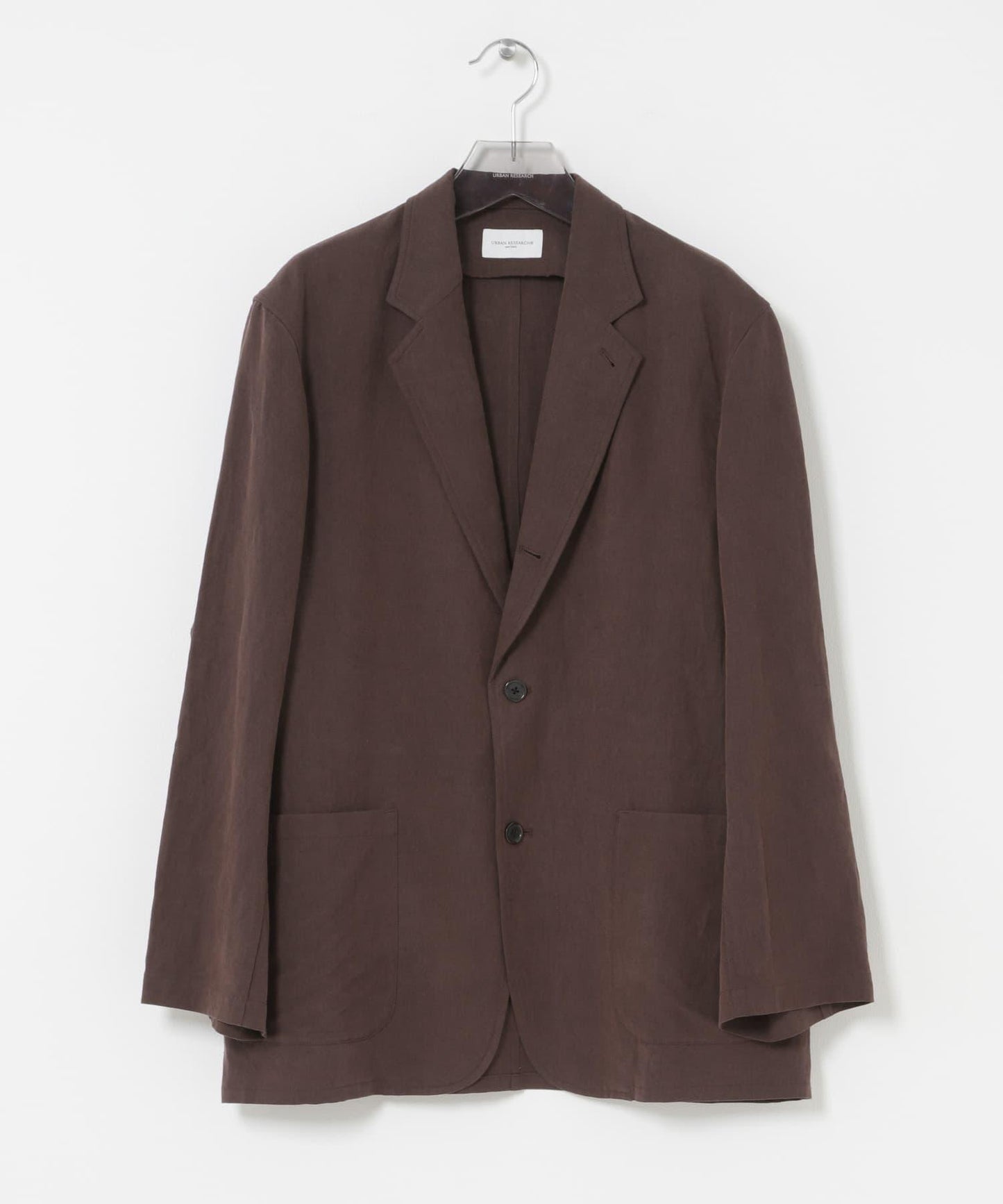 new basic SILK LINEN SINGLE SHIRTS JACKET 襯衫夾克