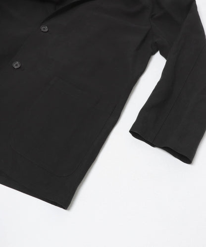 new basic SILK LINEN SINGLE SHIRTS JACKET 襯衫夾克