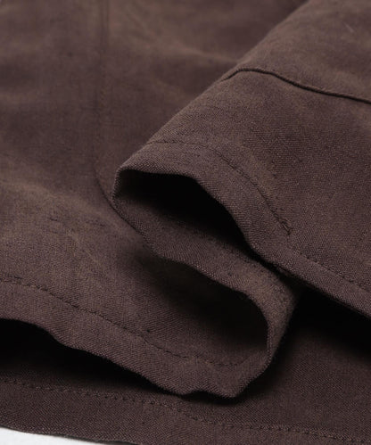 new basic SILK LINEN SINGLE SHIRTS JACKET 襯衫夾克