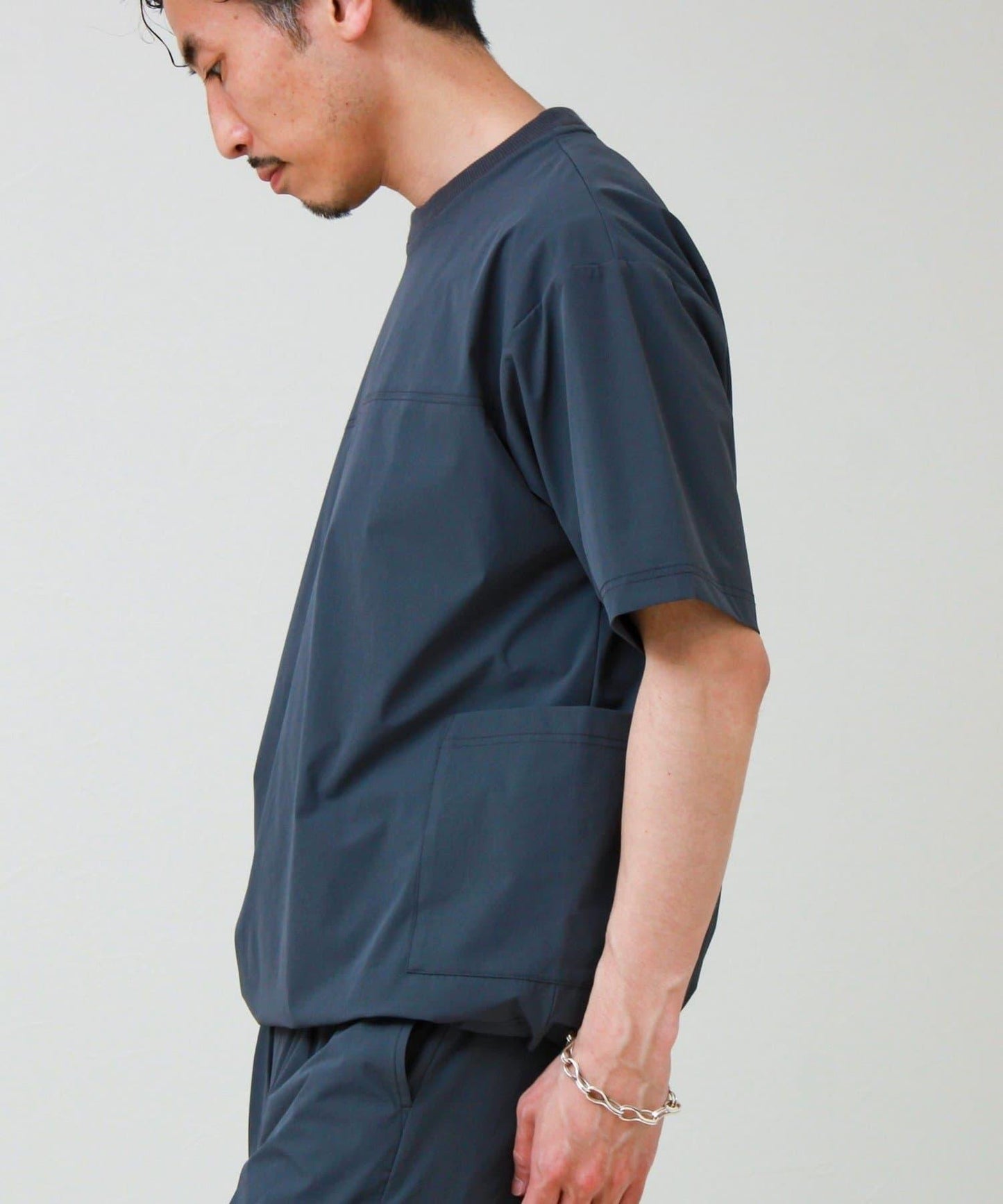 接觸冷感 可成套穿著 SoftCool 側口袋T恤