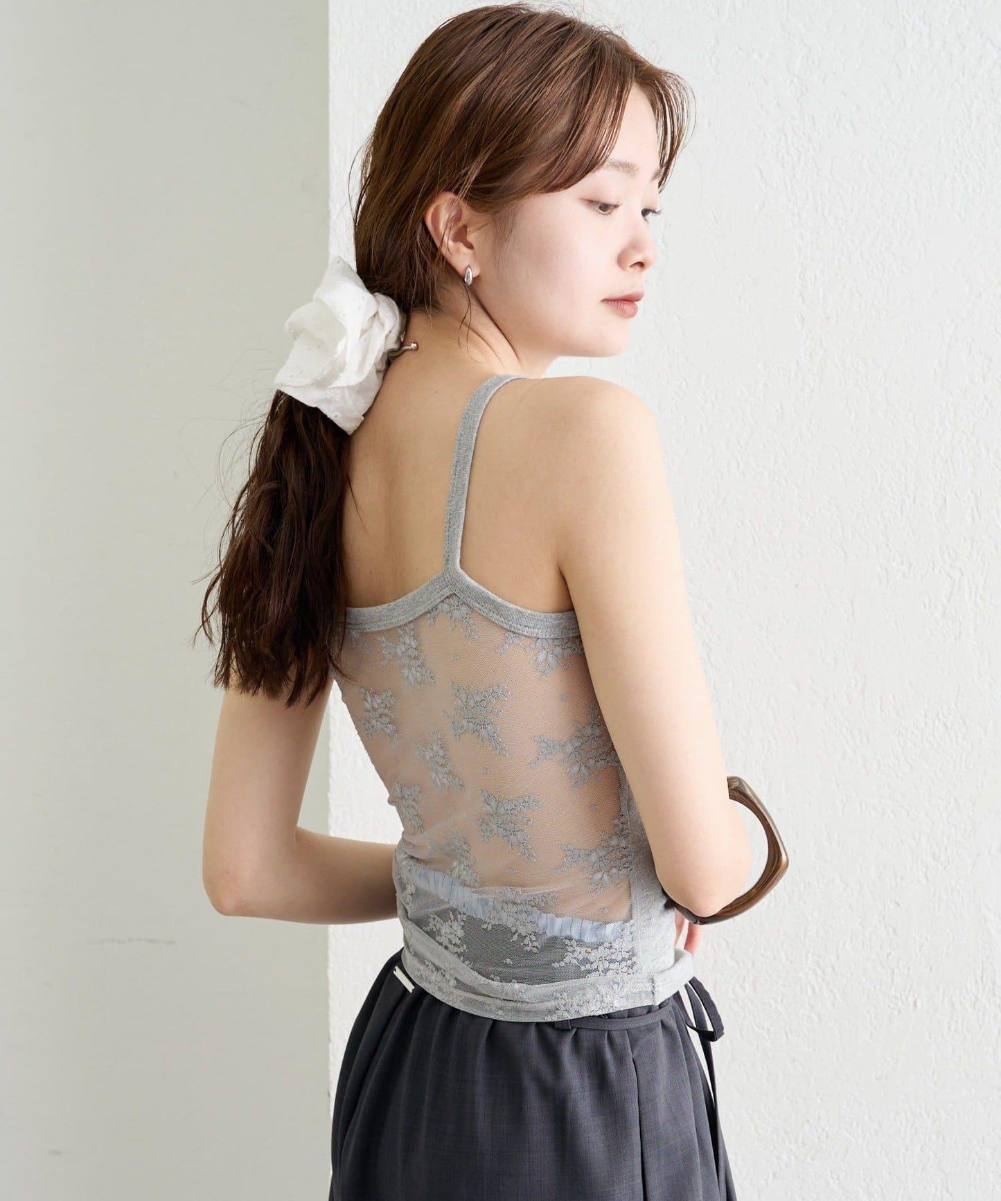 帶胸墊 美背蕾絲 吊帶背心