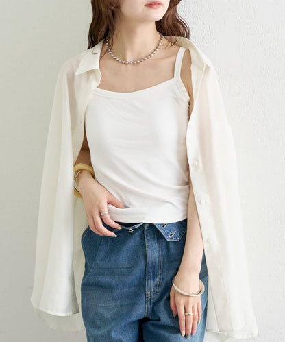 帶胸墊 美背蕾絲 吊帶背心