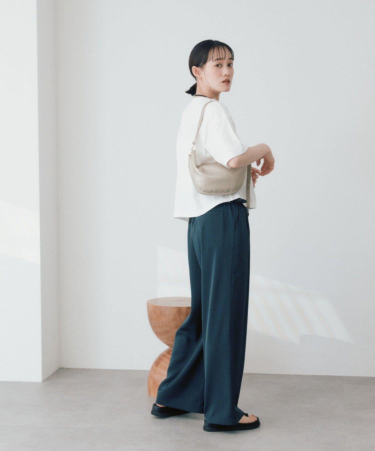 方框Logo印花 Tee