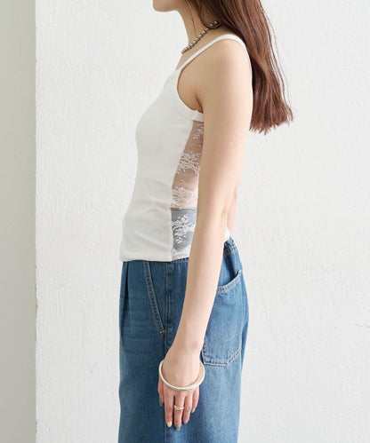 帶胸墊 美背蕾絲 吊帶背心