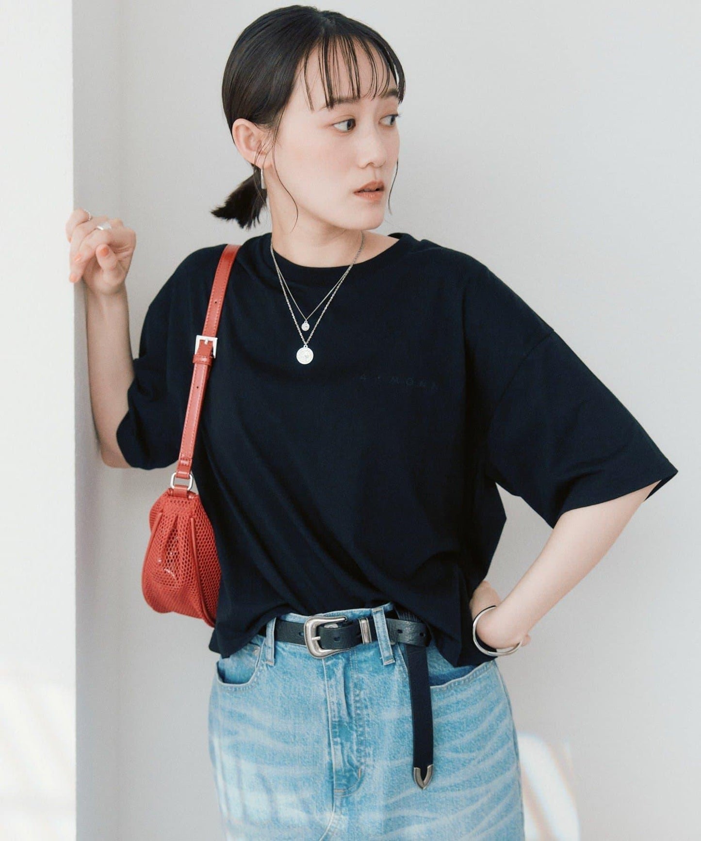 方框Logo印花 Tee