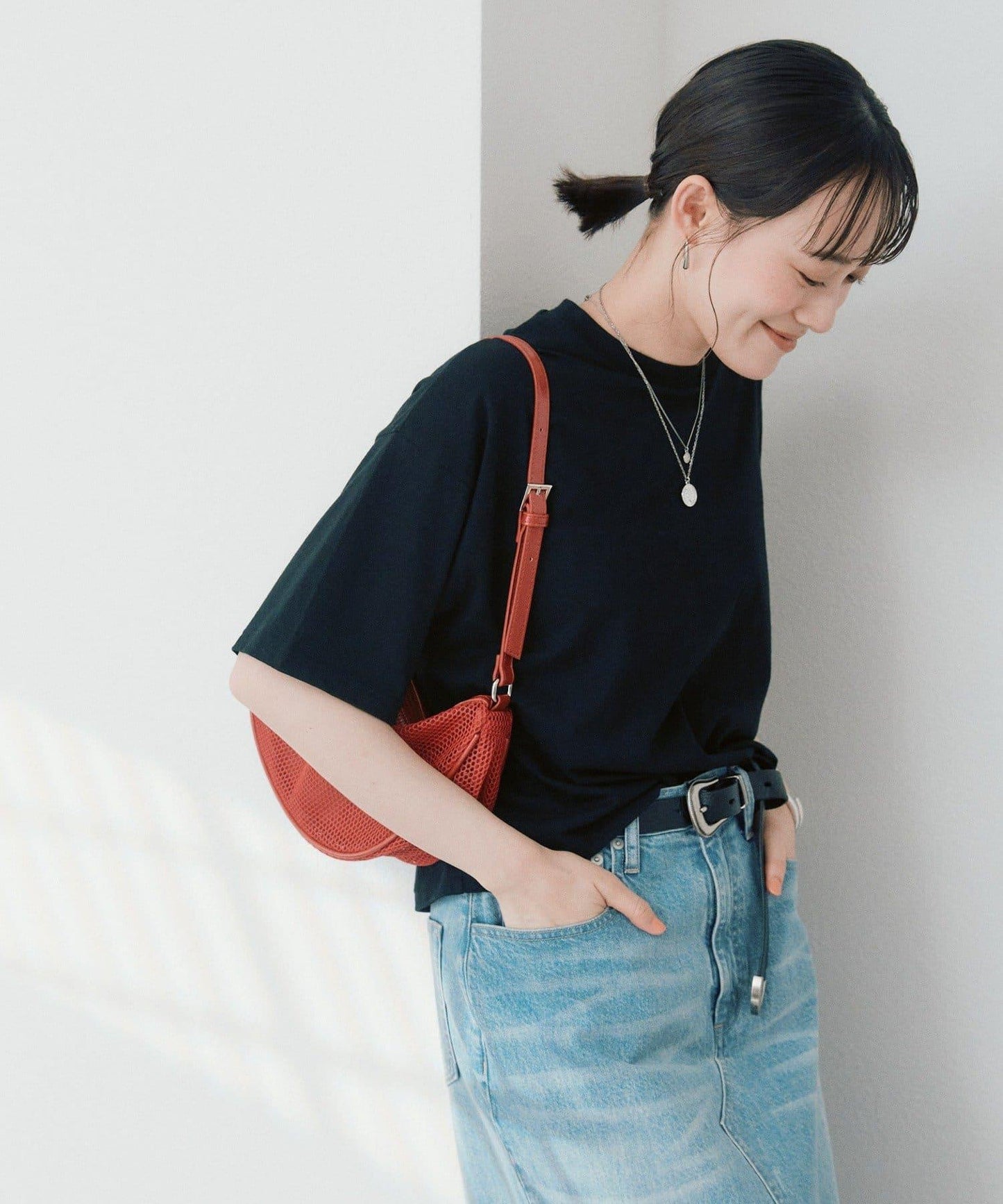方框Logo印花 Tee