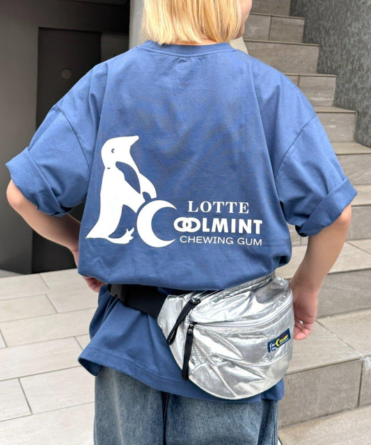 TYPY×LOTTE板ガム 持續冷感 後背logo 清涼薄荷口袋 TEE