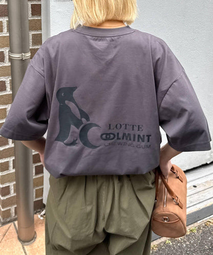 TYPY×LOTTE板ガム 持續冷感 後背logo 清涼薄荷口袋 TEE