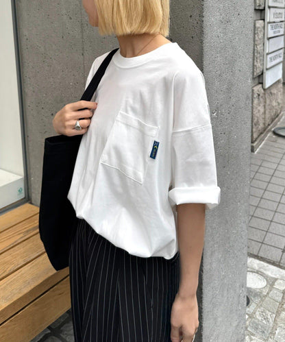 TYPY×LOTTE板ガム 持續冷感 後背logo 清涼薄荷口袋 TEE