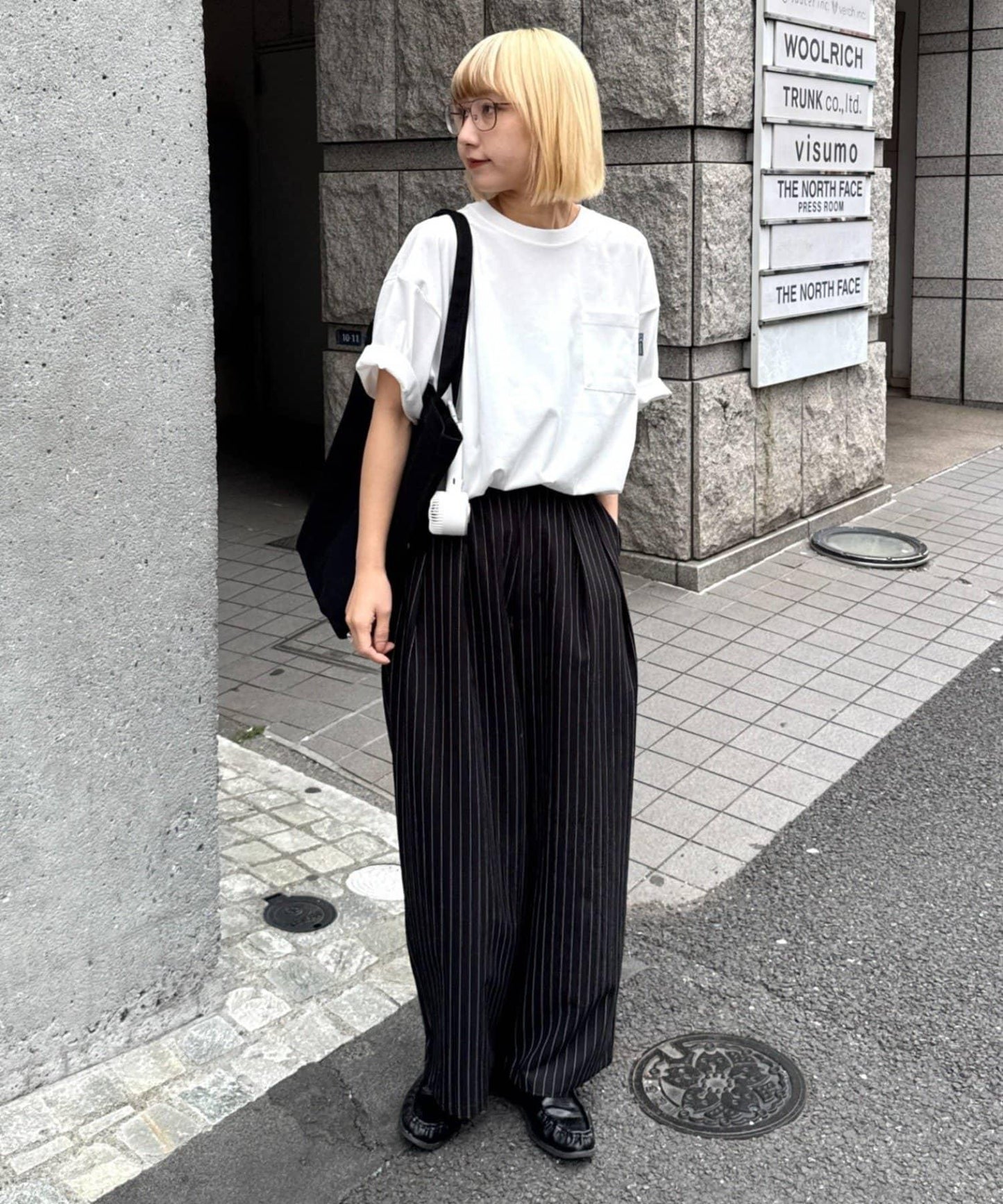 TYPY×LOTTE板ガム 持續冷感 後背logo 清涼薄荷口袋 TEE