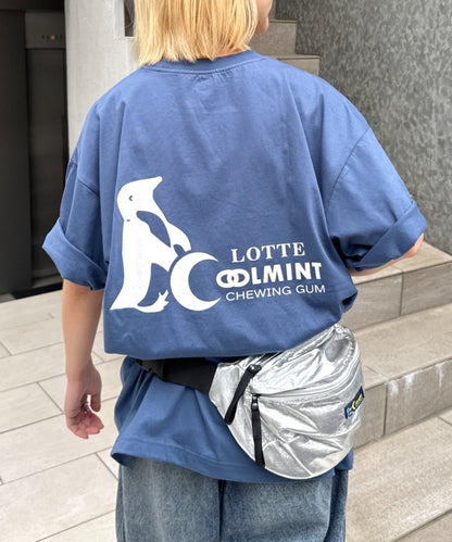 TYPY×LOTTE板ガム 持續冷感 後背logo 清涼薄荷口袋 TEE