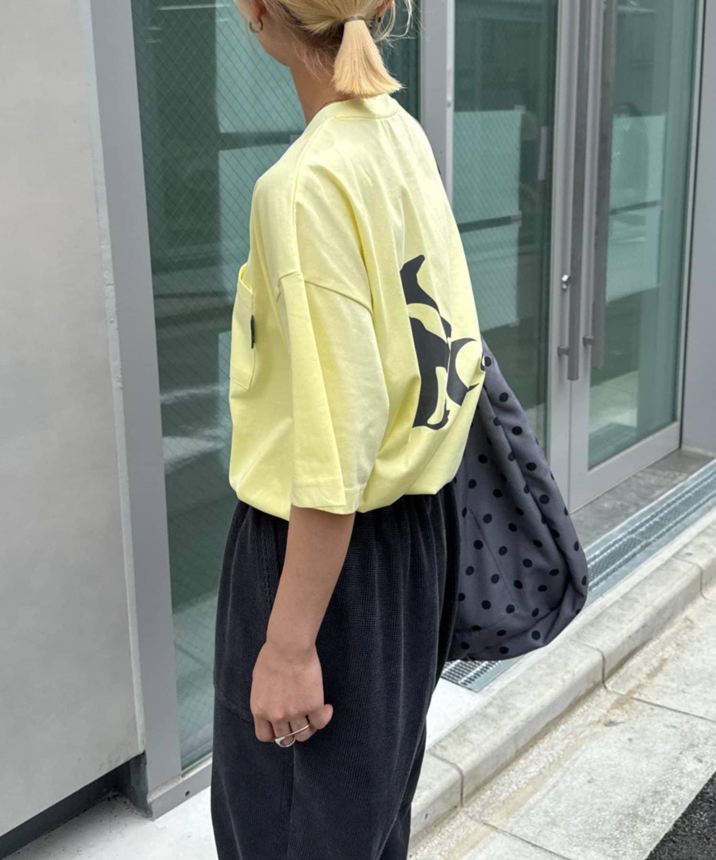 TYPY×LOTTE板ガム 持續冷感 後背logo 清涼薄荷口袋 TEE