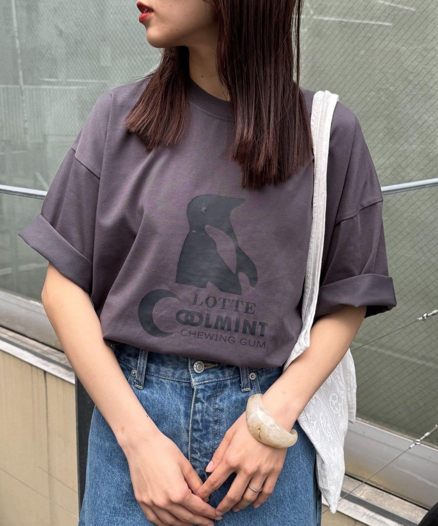 TYPY×LOTTE板ガム 持續冷感 クールミント 短袖T恤