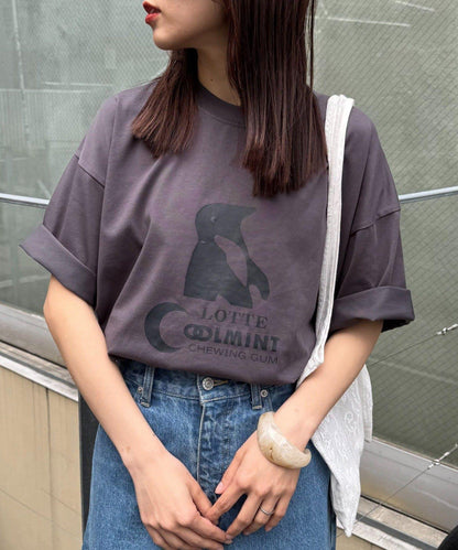 TYPY×LOTTE板ガム 持續冷感 クールミント 短袖T恤