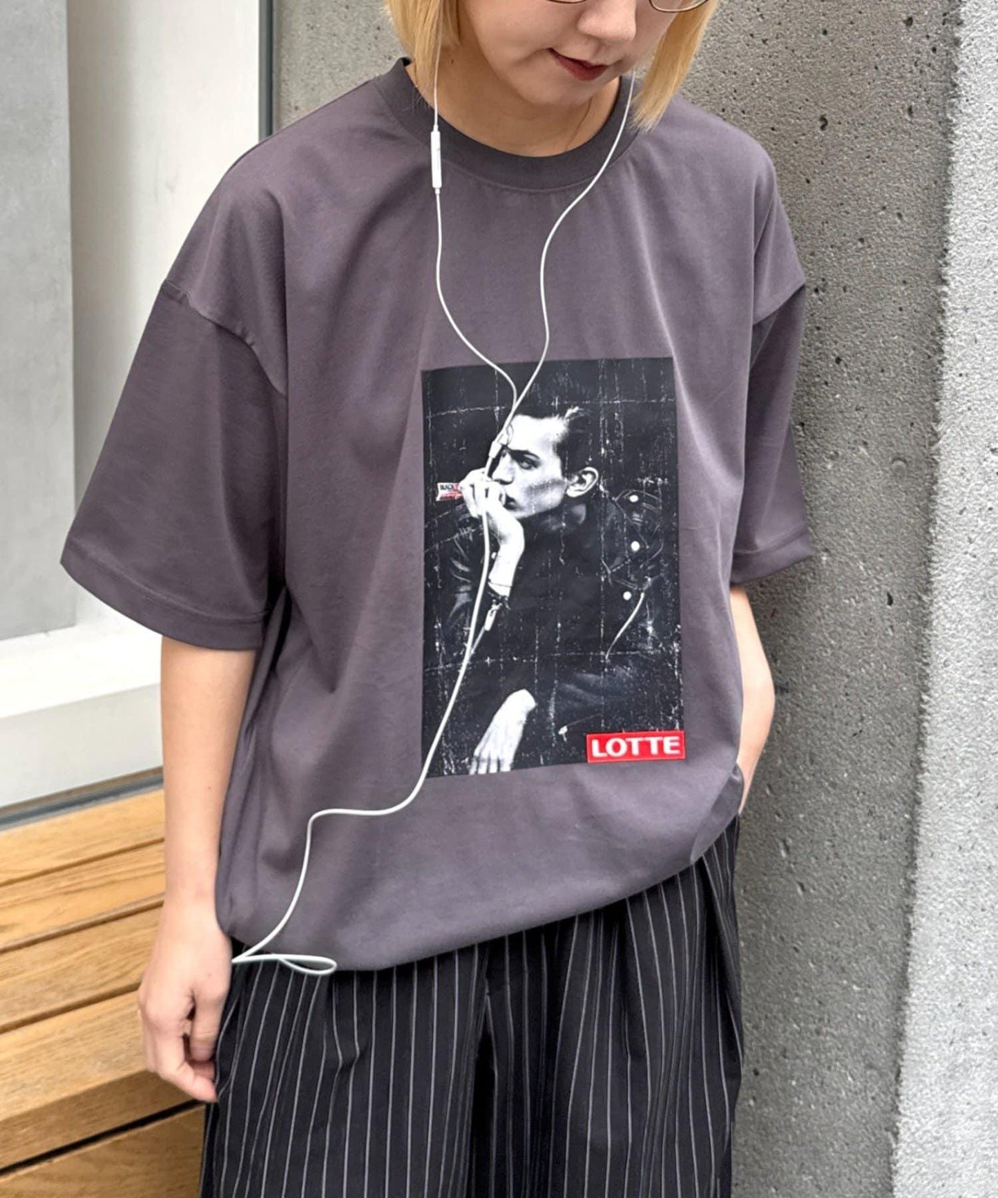 TYPY×LOTTE板ガム 持續冷感板ガム照片印花T恤