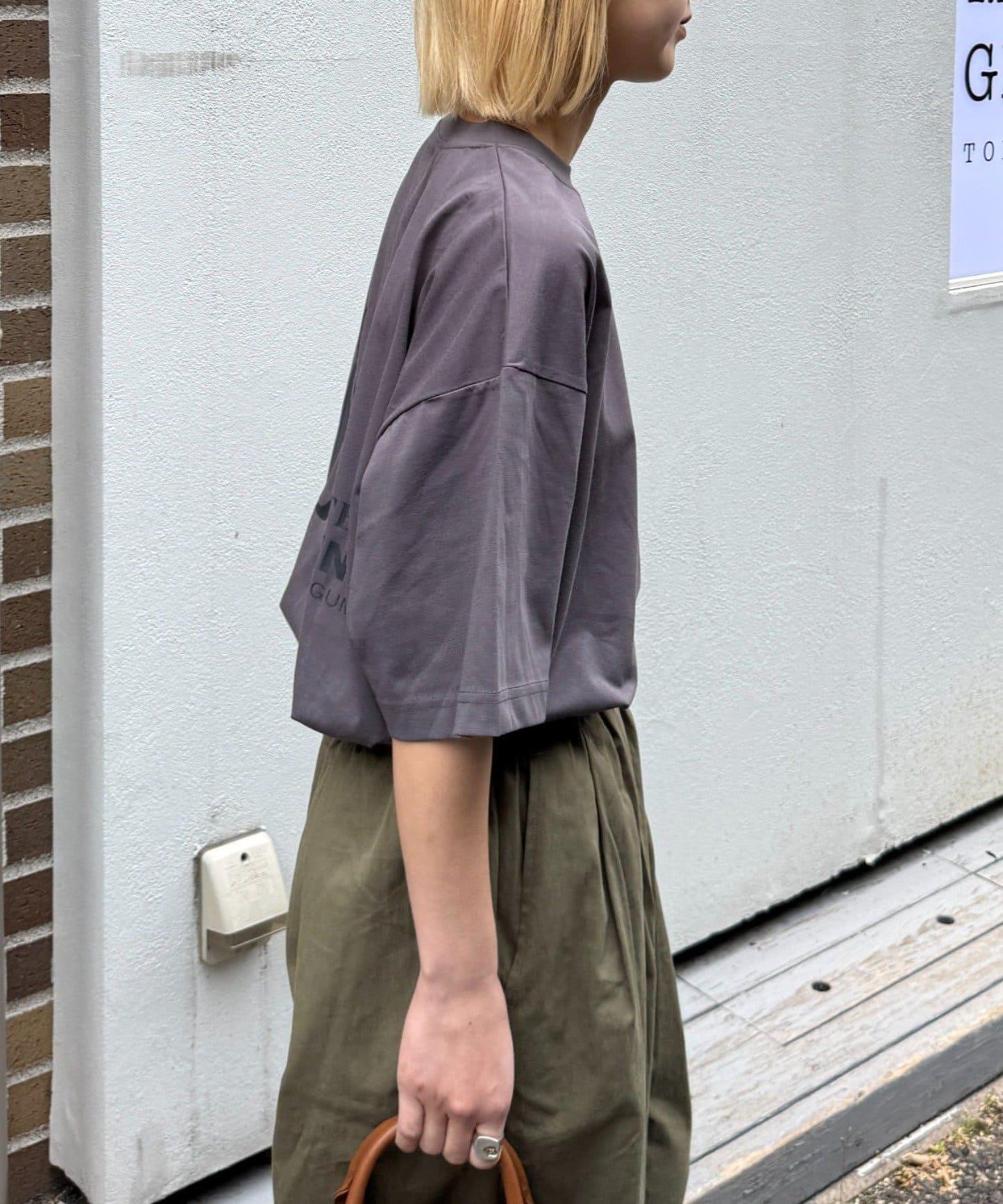 TYPY×LOTTE板ガム 持續冷感 後背logo 清涼薄荷口袋 TEE