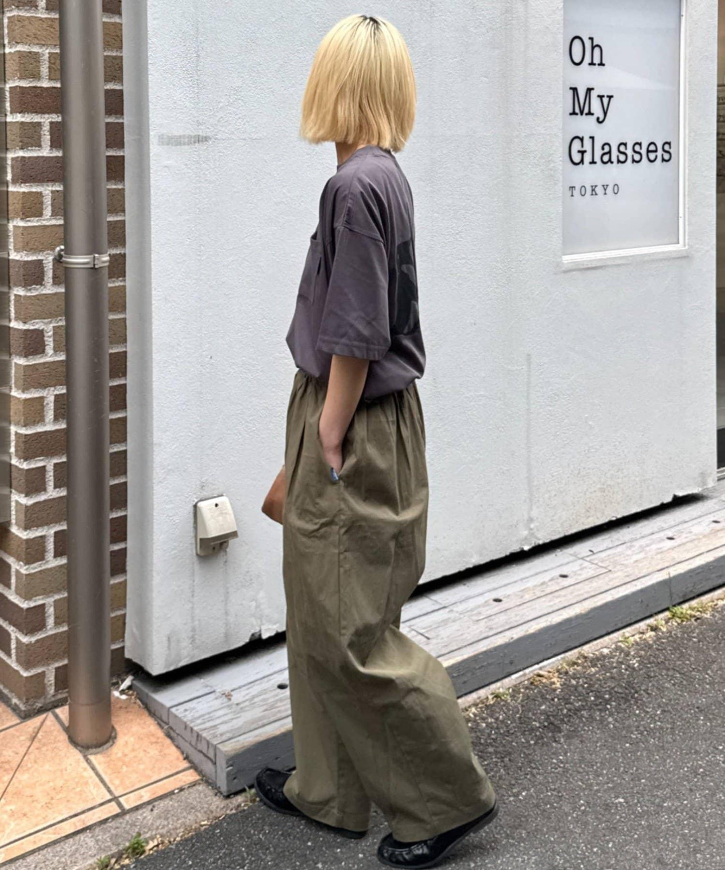 TYPY×LOTTE板ガム 持續冷感 後背logo 清涼薄荷口袋 TEE