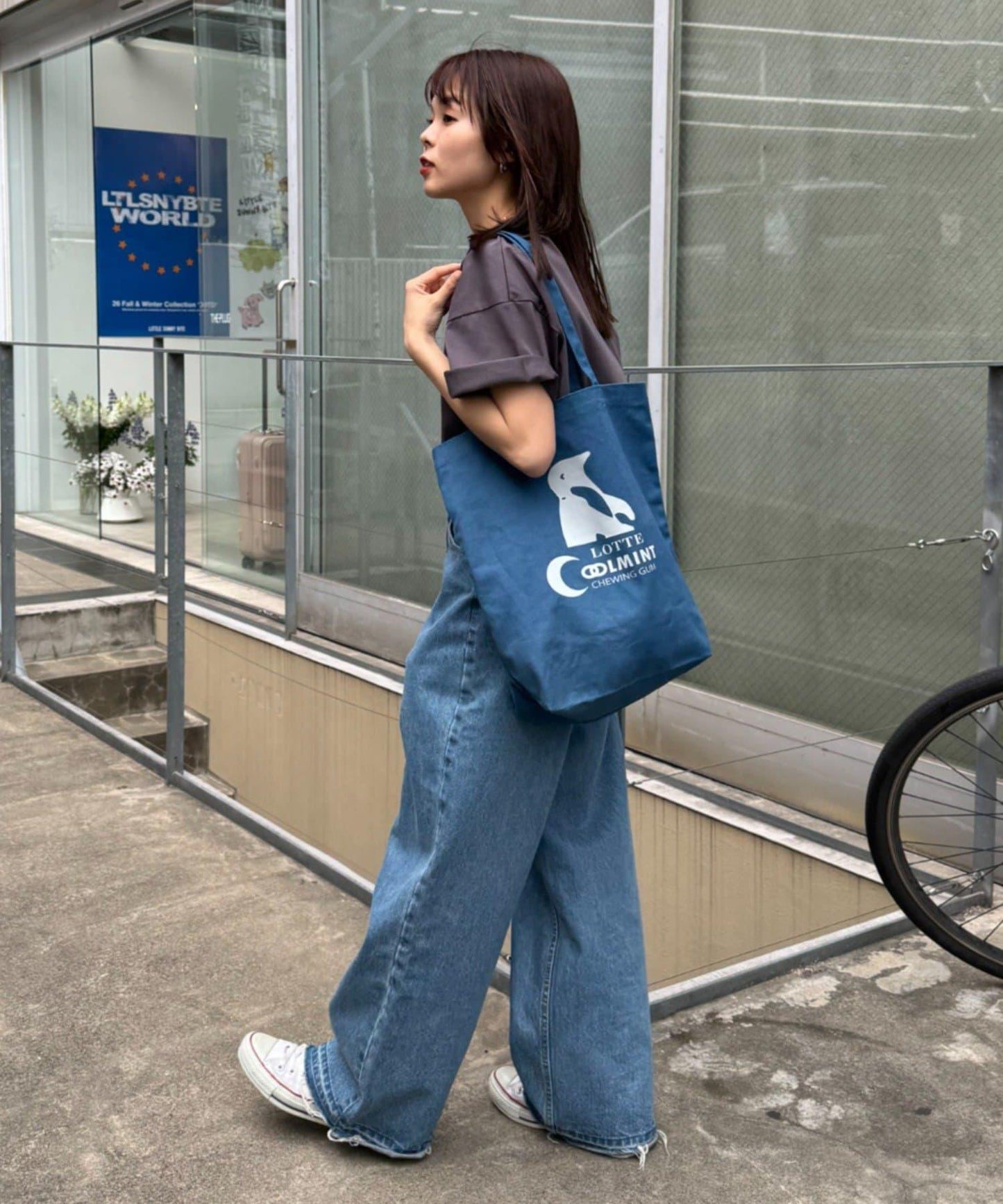 TYPY×LOTTE板ガム 持續冷感 クールミント 短袖T恤