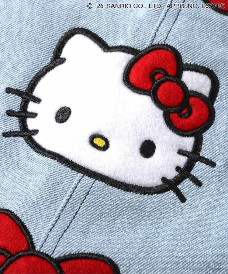 サンリオキャラクターズ（三麗鷗角色） 荷葉邊牛仔揹帶褲