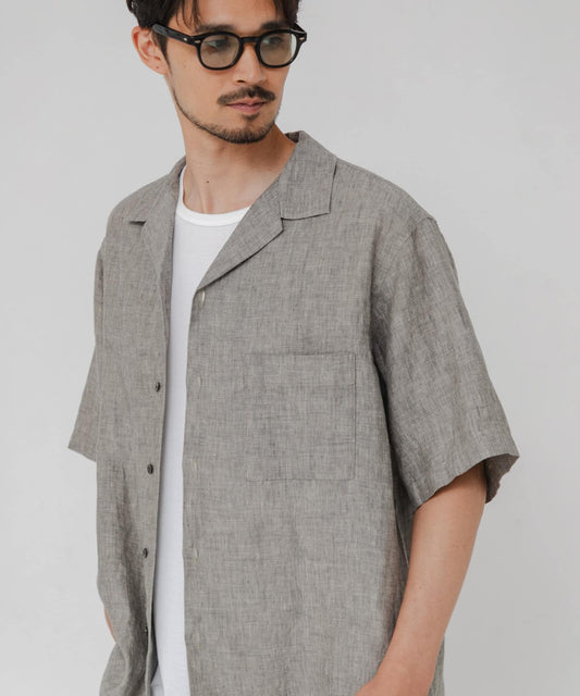 LINEN CHAMBRAY O/C SHIRTS 襯衫