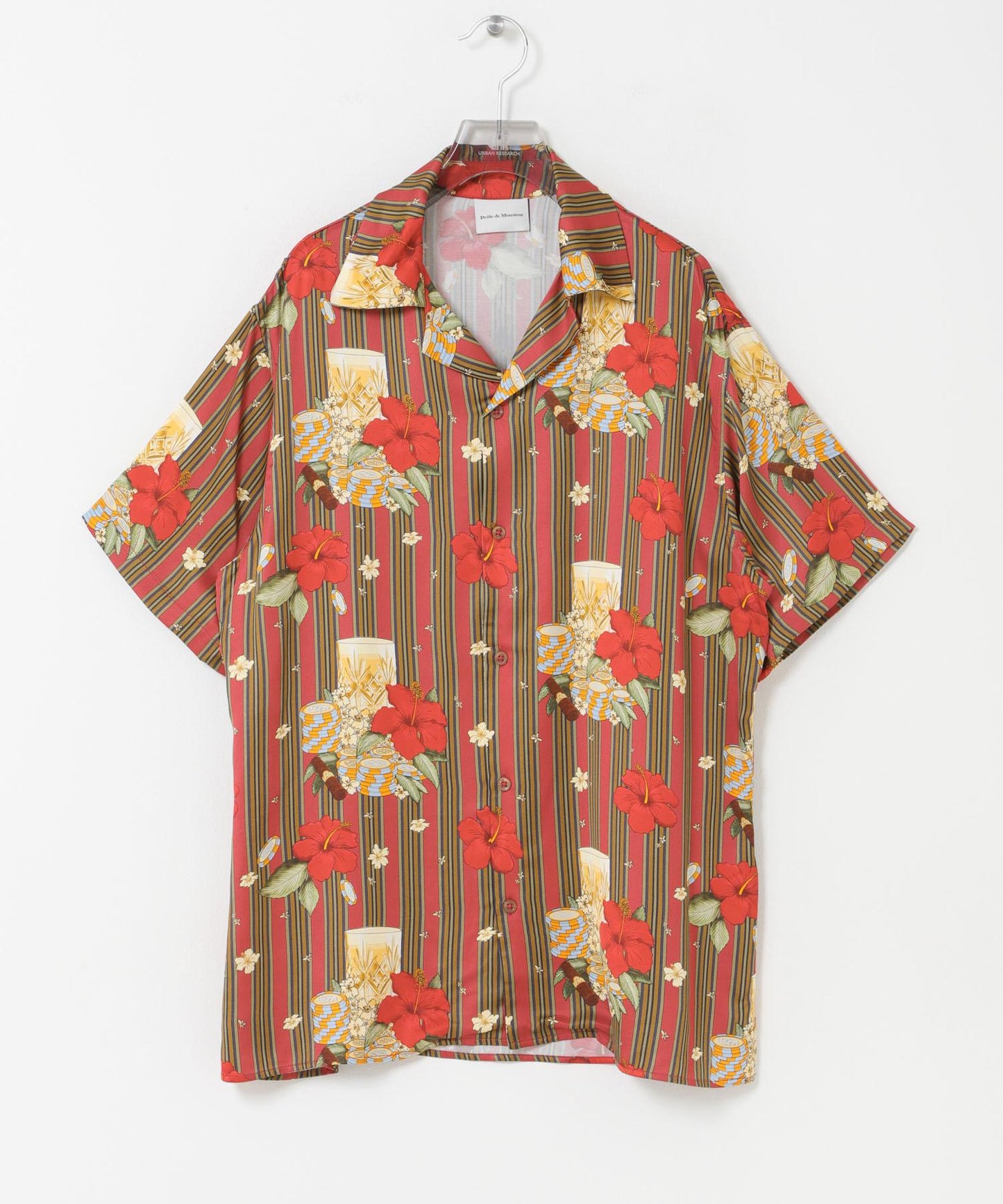 Drole de Monsieur CHEMISE HIBISCUS CLUB 襯衫