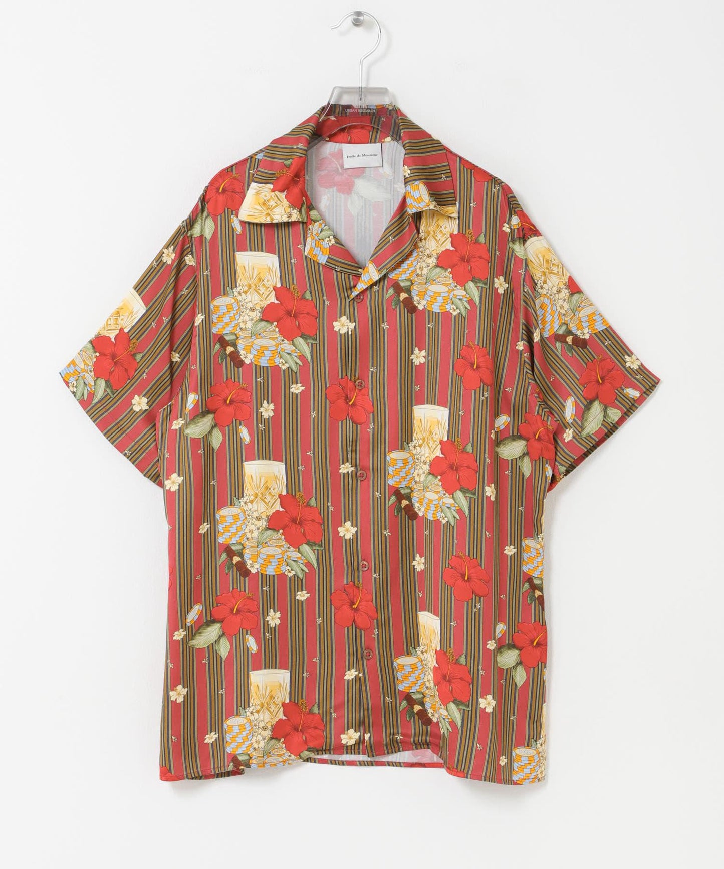 Drole de Monsieur CHEMISE HIBISCUS CLUB 襯衫