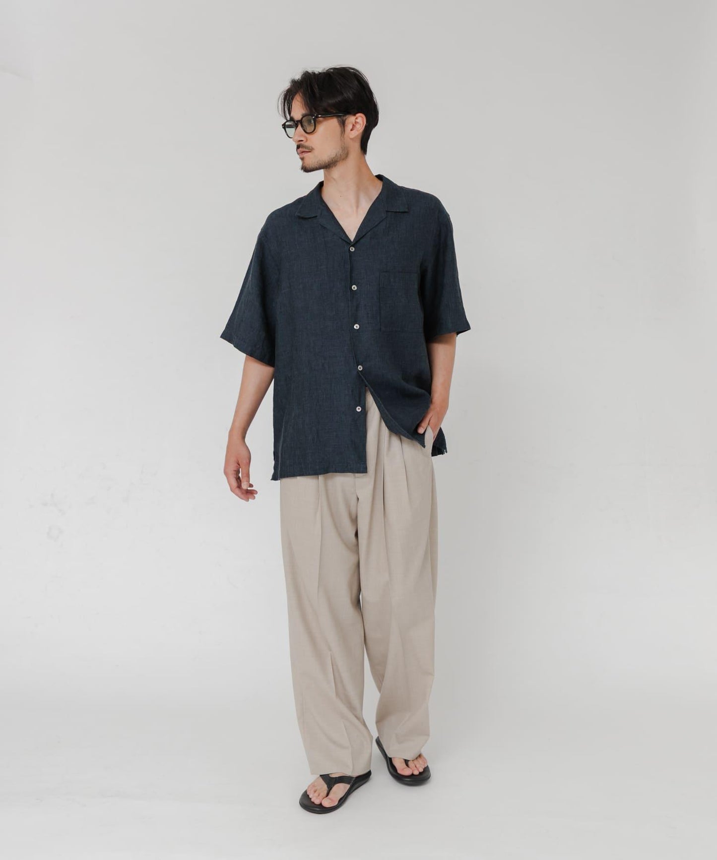 聯名 YLEVE×URBAN RESEARCH S120'S WOOL 3TACK PANTS