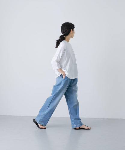 寬鬆六分袖套頭上衣