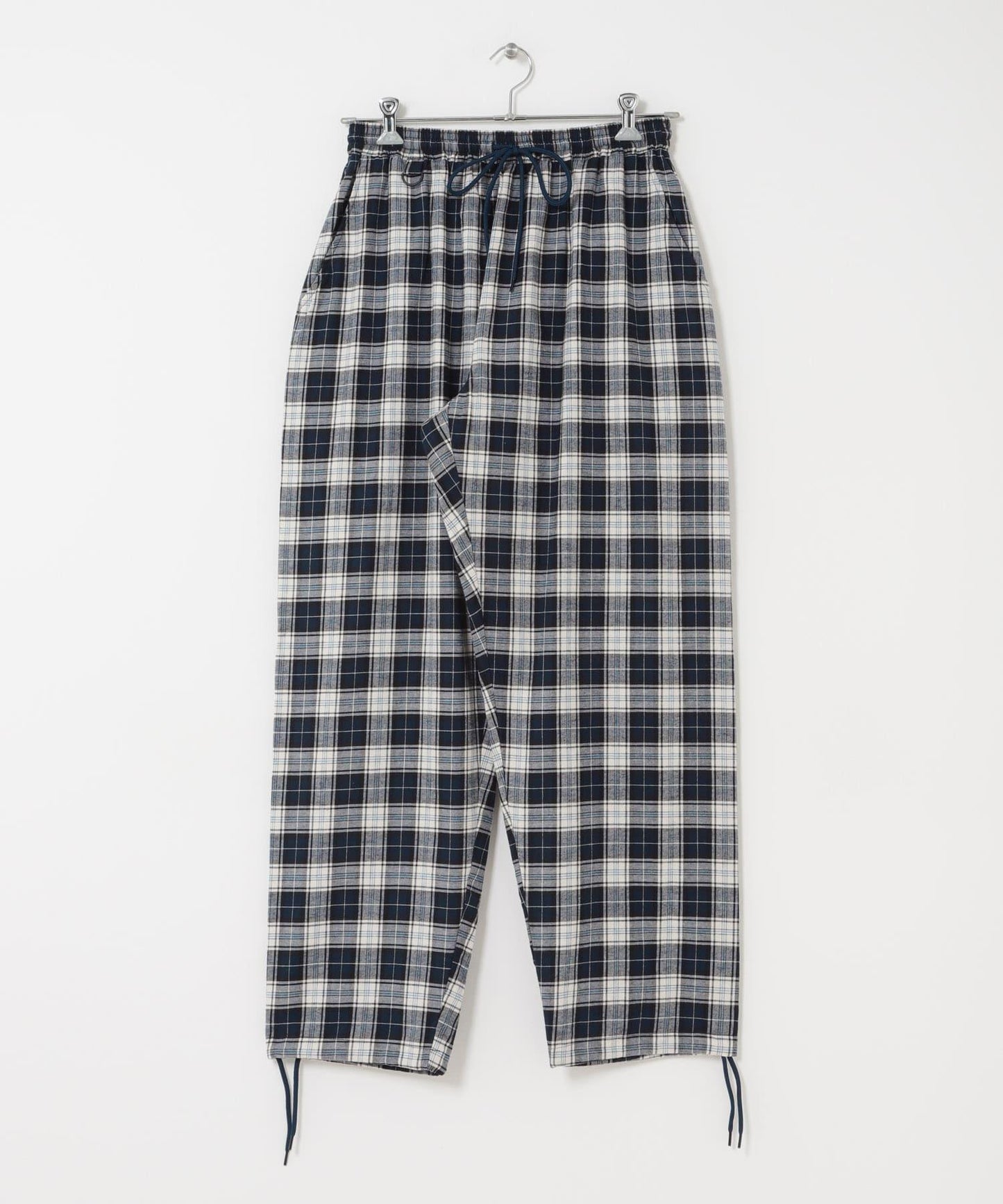 鬆緊設計 FLANNEL 休閒褲 MINE