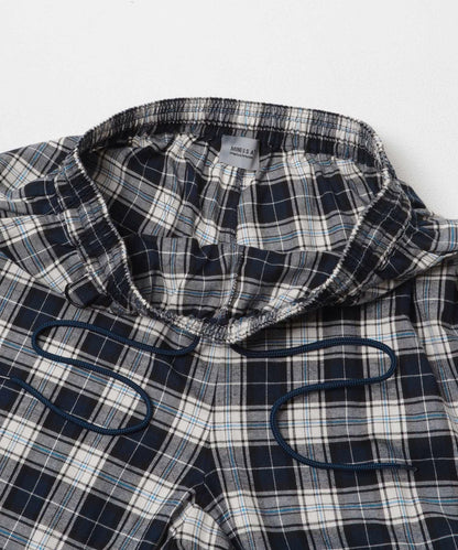 鬆緊設計 FLANNEL 休閒褲 MINE