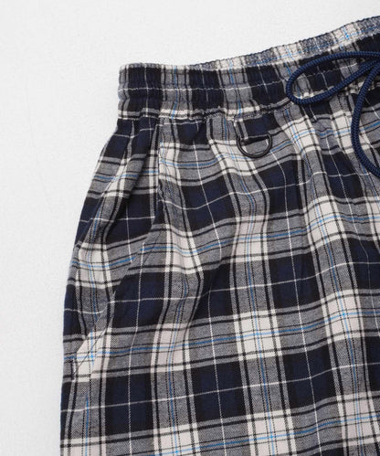 鬆緊設計 FLANNEL 休閒褲 MINE