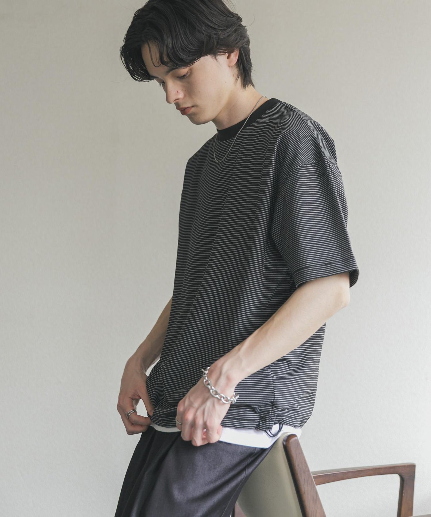 接觸涼感易打理 抽繩 速幹 短袖T恤