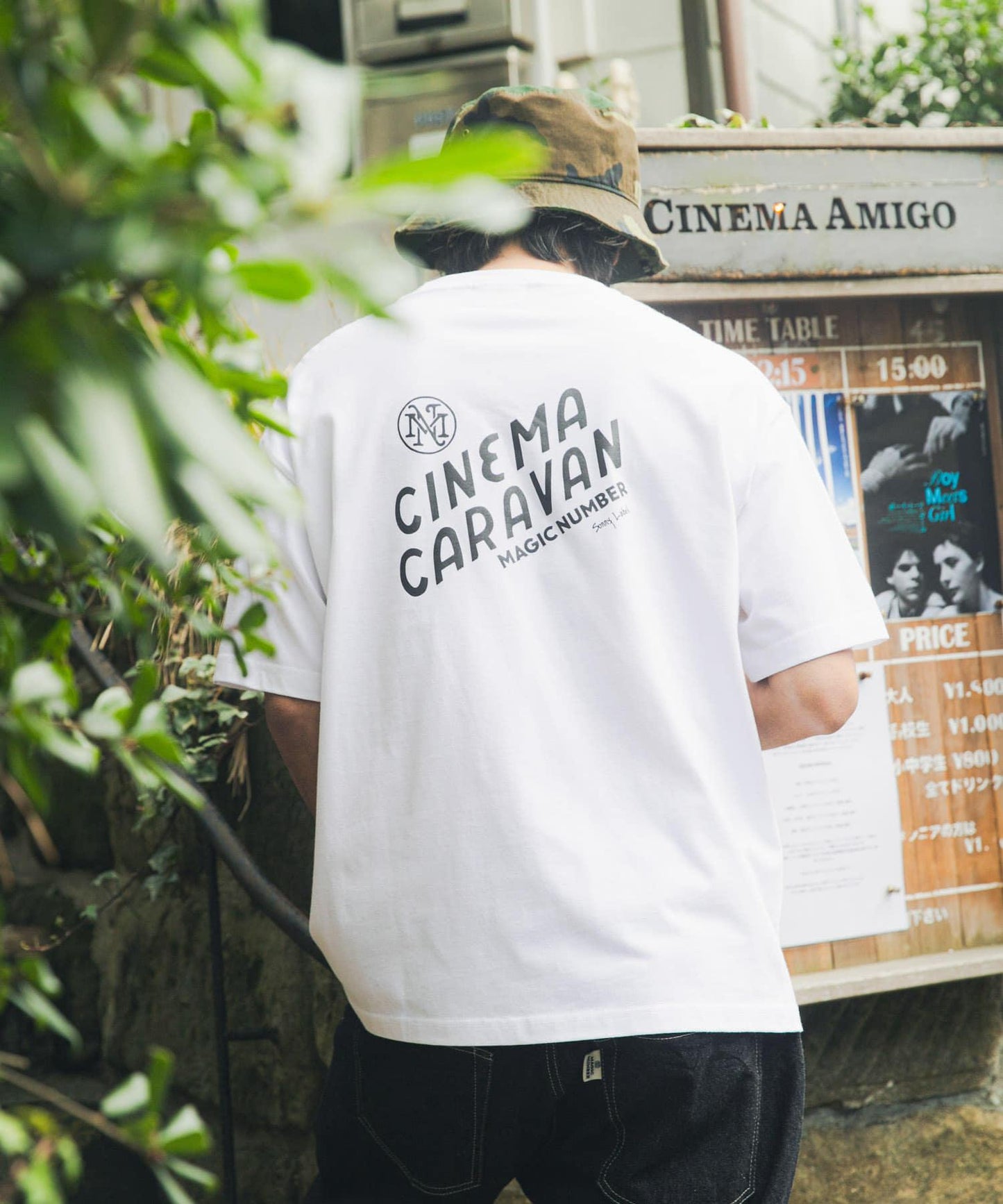 CINEMACARAVAN×MAGIC NUMBER×Sonny Label 聯名T恤 1款