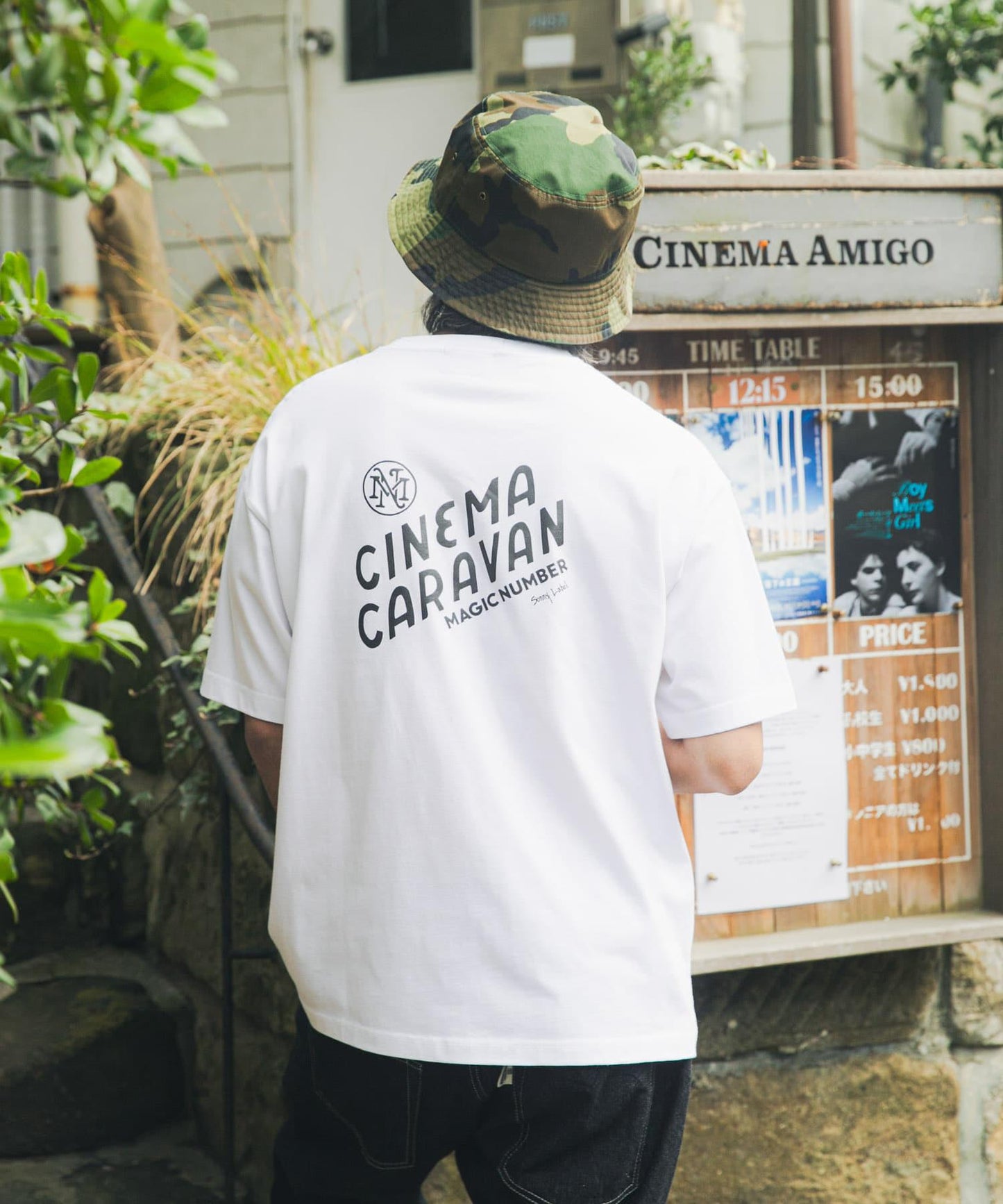 CINEMACARAVAN×MAGIC NUMBER×Sonny Label 聯名T恤 1款