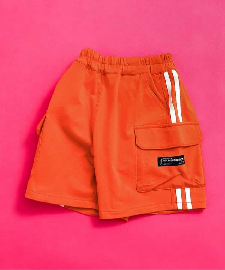 霓虹工裝五分短褲