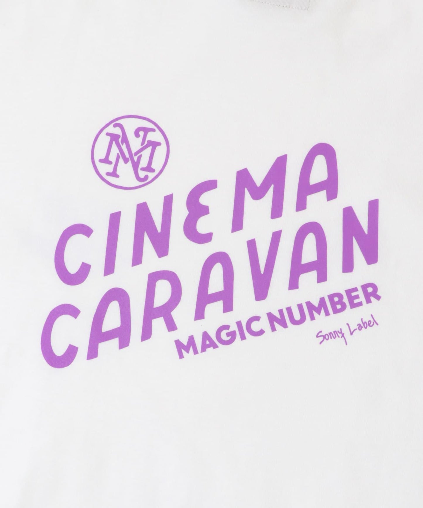 CINEMACARAVAN×MAGIC NUMBER×Sonny Label 聯名T恤 1款