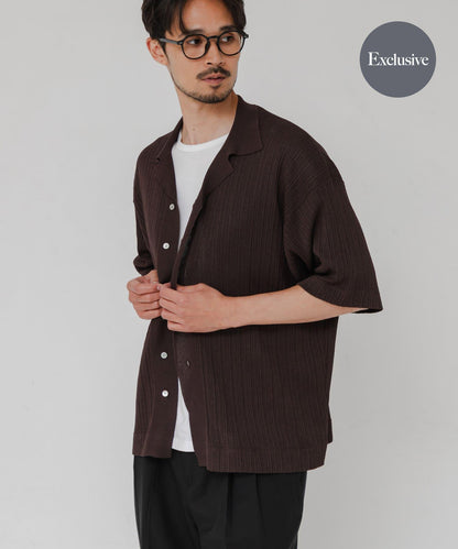 聯名款 crepuscule×URBAN RESEARCH WASHI 短袖襯衫