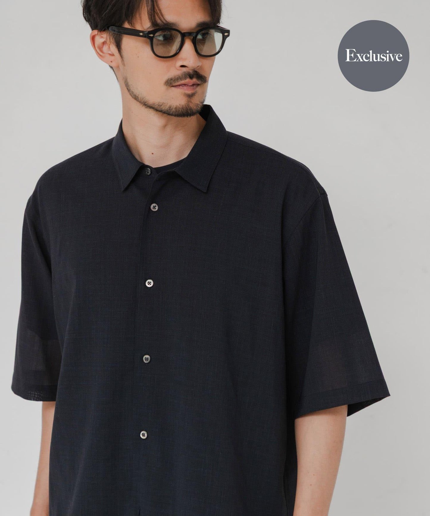 ATON×URBAN RESEARCH 聯名款 WOOL GAUZE 短袖襯衫