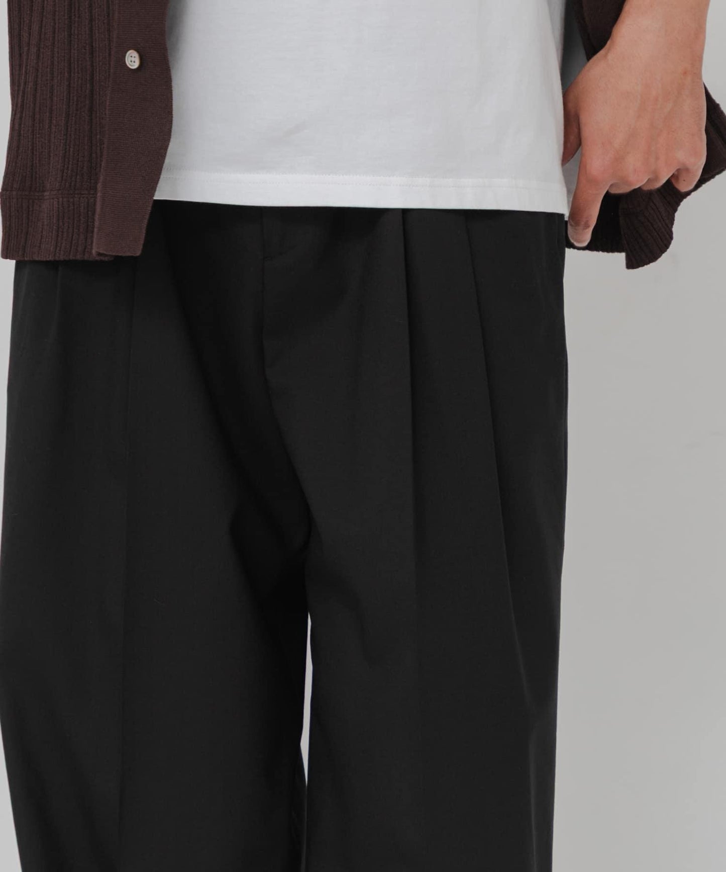 聯名 YLEVE×URBAN RESEARCH S120'S WOOL 3TACK PANTS