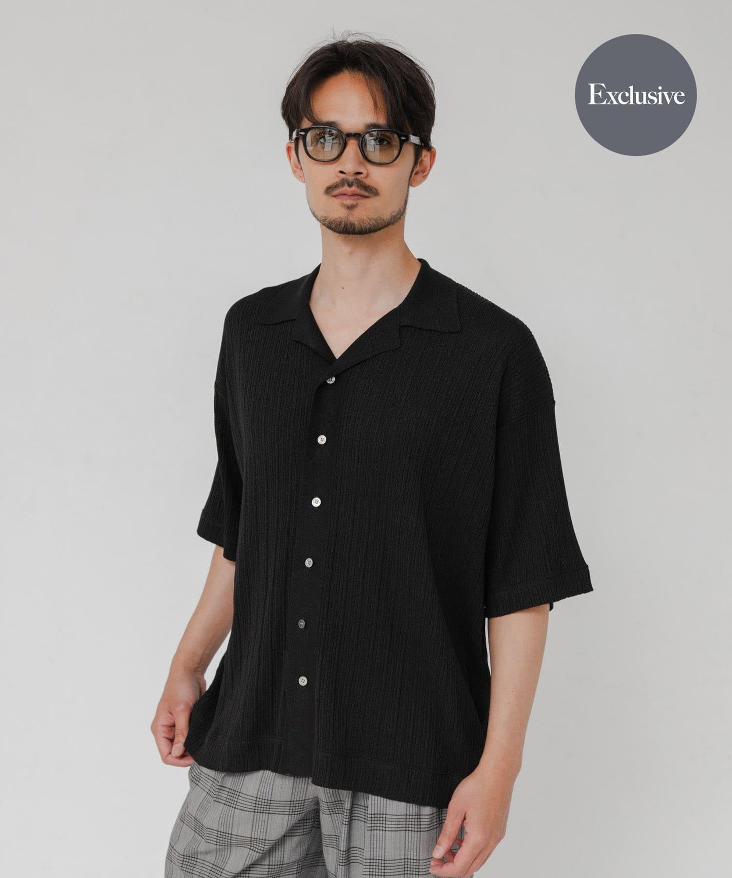 聯名款 crepuscule×URBAN RESEARCH WASHI 短袖襯衫