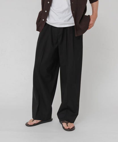 聯名 YLEVE×URBAN RESEARCH S120'S WOOL 3TACK PANTS