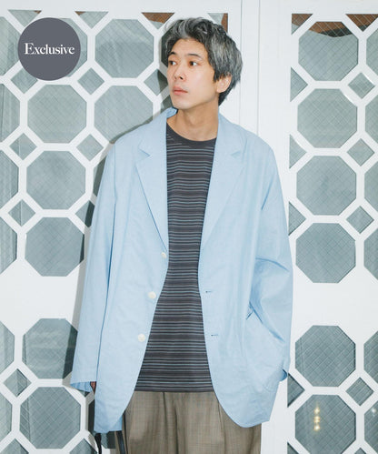 聯名 CHEMISE D'ADAM×URBAN RESEARCH 單排扣襯衫夾克