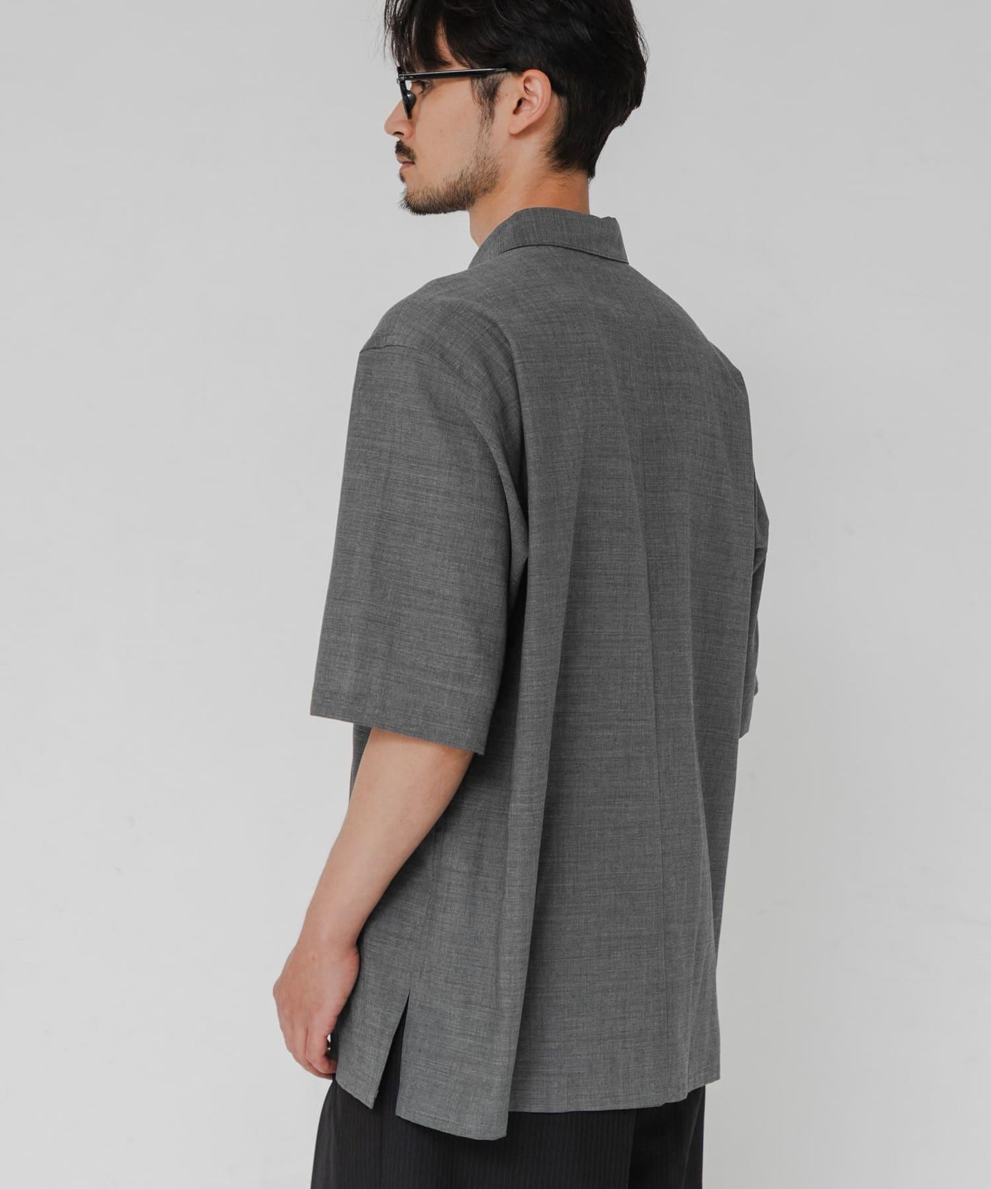 ATON×URBAN RESEARCH 聯名款 WOOL GAUZE 短袖襯衫