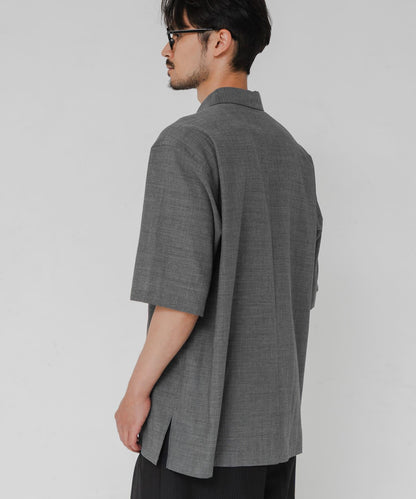 ATON×URBAN RESEARCH 聯名款 WOOL GAUZE 短袖襯衫