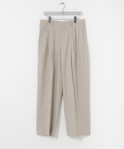 聯名 YLEVE×URBAN RESEARCH S120'S WOOL 3TACK PANTS