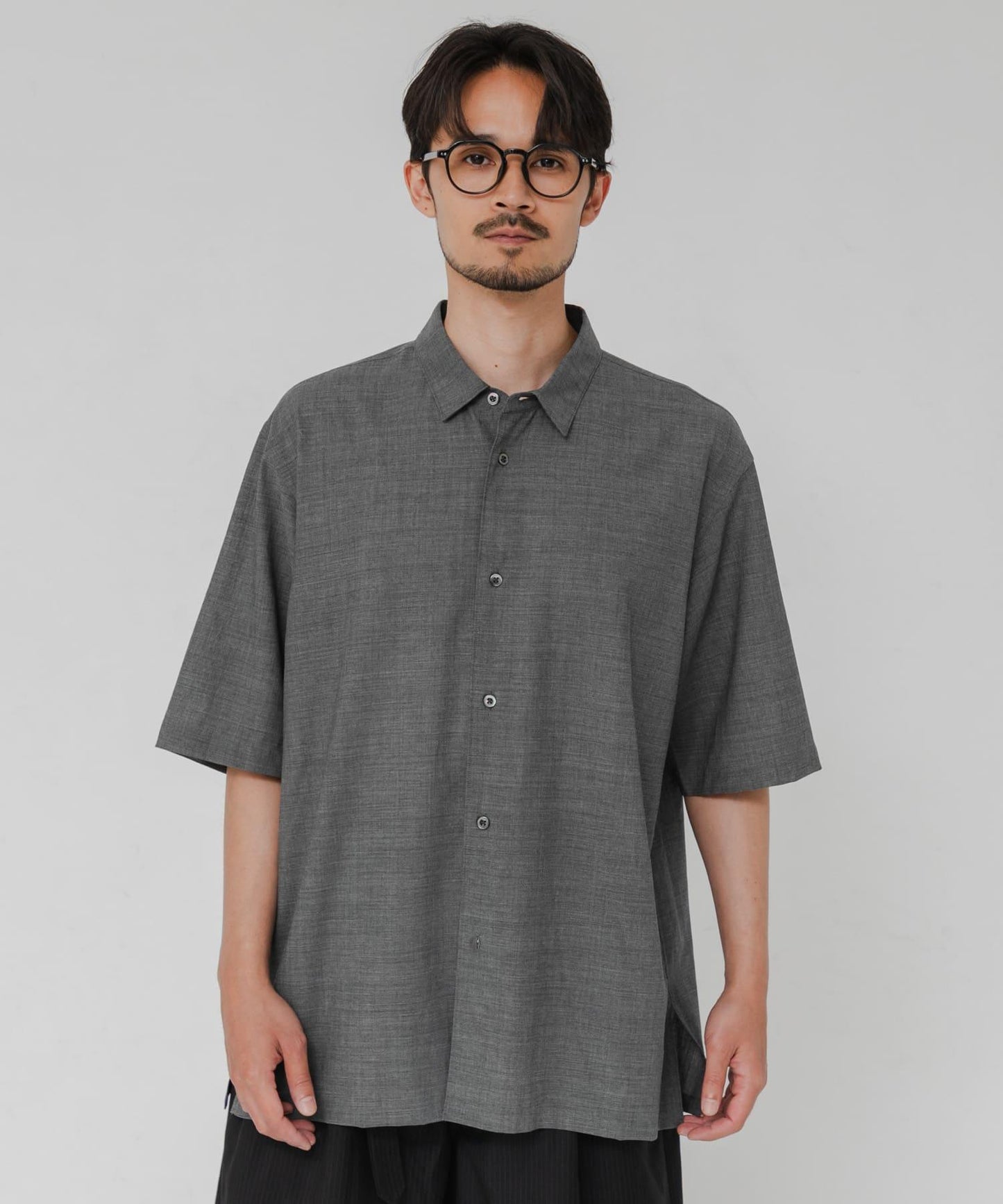 ATON×URBAN RESEARCH 聯名款 WOOL GAUZE 短袖襯衫