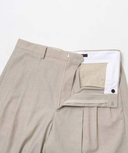 聯名 YLEVE×URBAN RESEARCH S120'S WOOL 3TACK PANTS