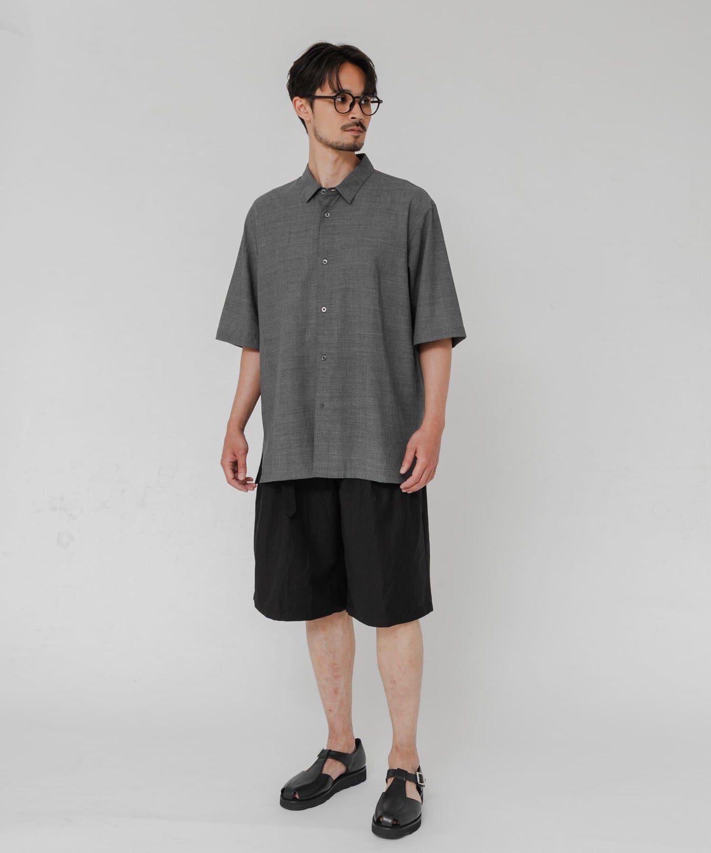 條紋 ANOTHER OFFICE H.STRIPE BERMUDA PANTS 短褲
