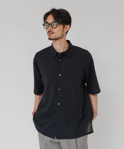 ATON×URBAN RESEARCH 聯名款 WOOL GAUZE 短袖襯衫