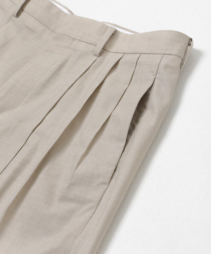 聯名 YLEVE×URBAN RESEARCH S120'S WOOL 3TACK PANTS